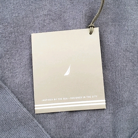 NWT! NAUTICA Men's Windward Half Zip Sweater (XL) - Picture 3 of 6